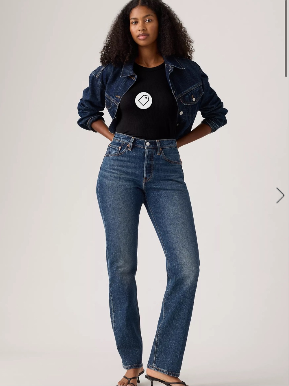 501® Curve Women's Jeans -Dark Blue